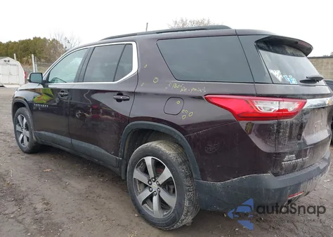 2021 Chevrolet Traverse Awd Lt Leather z USA, uszkodzony, nr VIN 1GNEVHKWXMJ209938